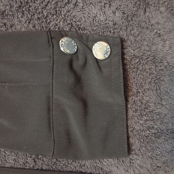 MK black mid length long sleeve autumn dress - Picture 4 of 5